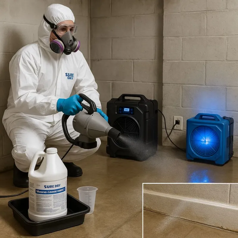 Sanitization and Odor Removal process in Waterloo, NY