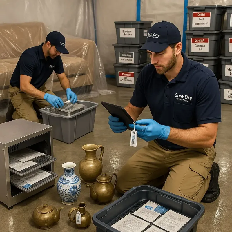 Content Protection and Restoration process in Waterloo, NY