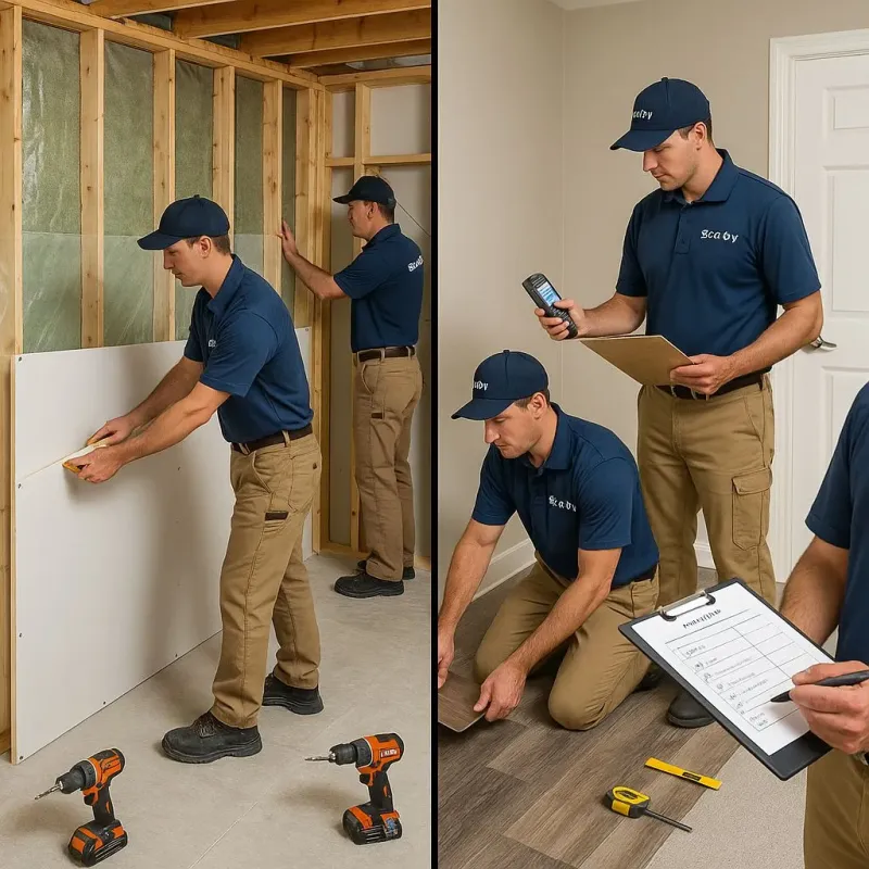 Repairs and Reconstruction process in Waterloo, NY